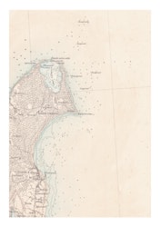 Historisk karta över Böda och Svartvik, år 1842/1870