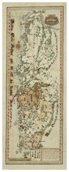 Historisk landskapskarta över Bohuslän, 1700-tal