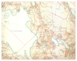 Historisk karta över Klässbol, år 1883-1895