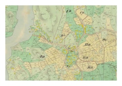 Historisk karta över Arholma by, år 1866 (2)