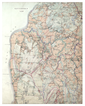 Historisk karta över Sjuntorp, år 1890-1897