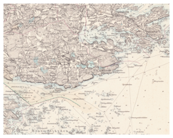 Historisk karta över Tunaberg, år 1877