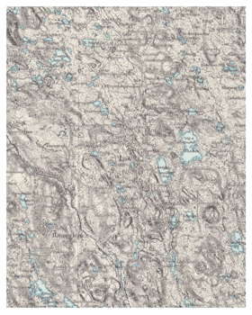 Historisk karta över Los, år 1916