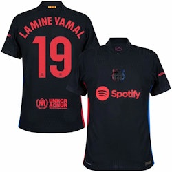 Fotbollströja Barcelona Lamine Yamal vuxen 2024/25