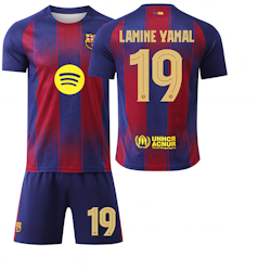 Fotbollströjor Barn - Barcelona Lamine Yamal – Tröja och Shorts Set 25/26