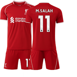 Fotbollströjor Barn - Liverpool Salah – Tröja och Shorts Set 25/26