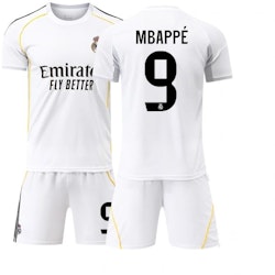 Fotbollströjor Barn - Real Madrid Mbappé – Tröja och Shorts Set 25/26