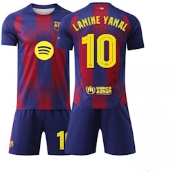 Fotbollströjor Barn - Barcelona Lamine Yamal – Tröja och Shorts Set 25/26