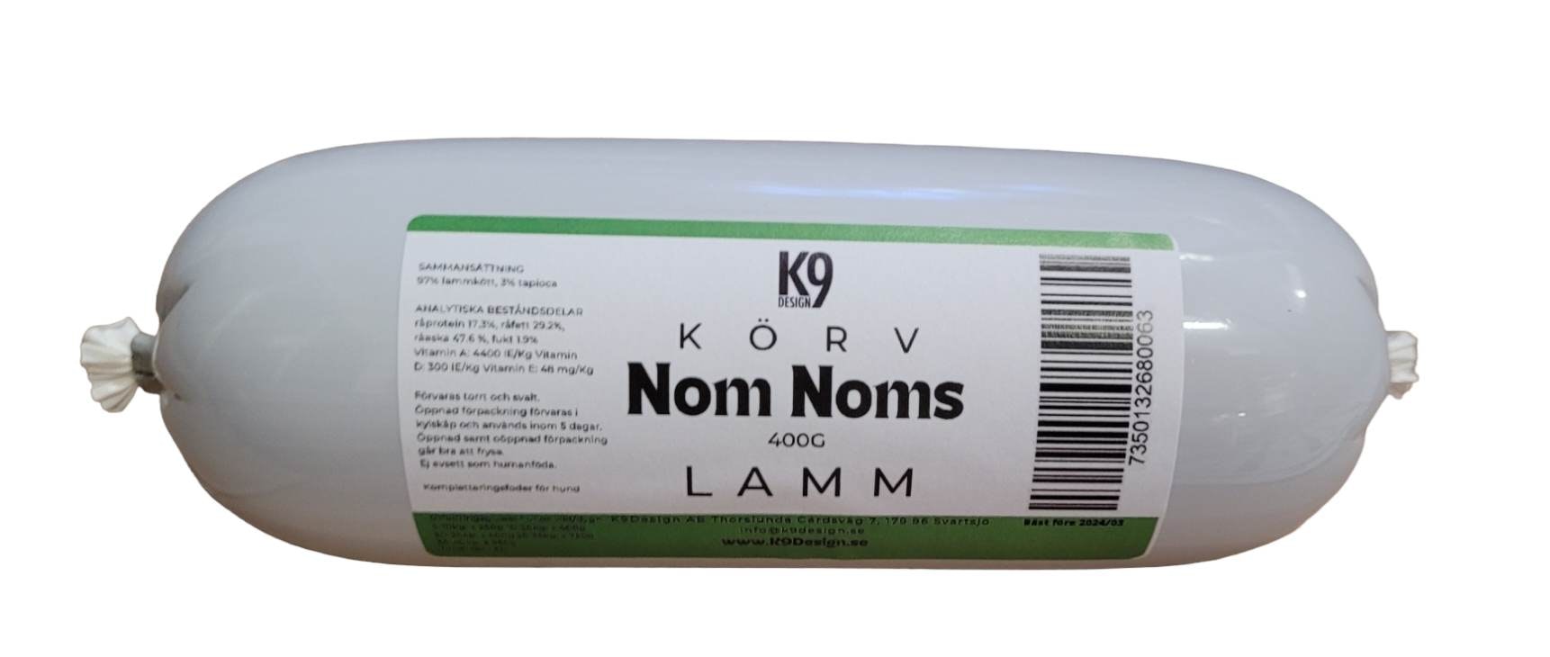 Nom Noms KÖRV Lamm 400g, 20-p