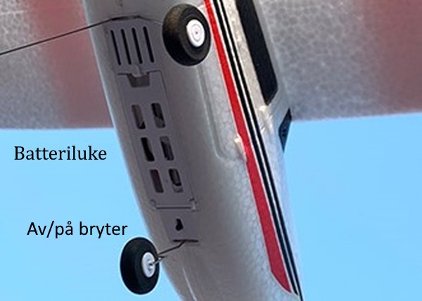 Cessna 182 S Pro 2,4 gHz Gyro LED Ready to Fly RTF