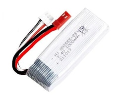 2S 7,4 volt 25C 1000 mAh JST plugg