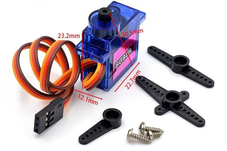 SG92R 2,5 kg mikro servo