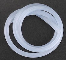 Silikon fuelslange 1,2 x 3,2 mm 1 meter