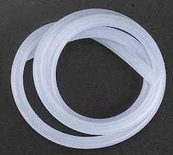Silikon fuelslange 1,2 x 3,2 mm 1 meter