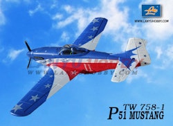 MUSTANG P51 1,4 meter Miss America PNP