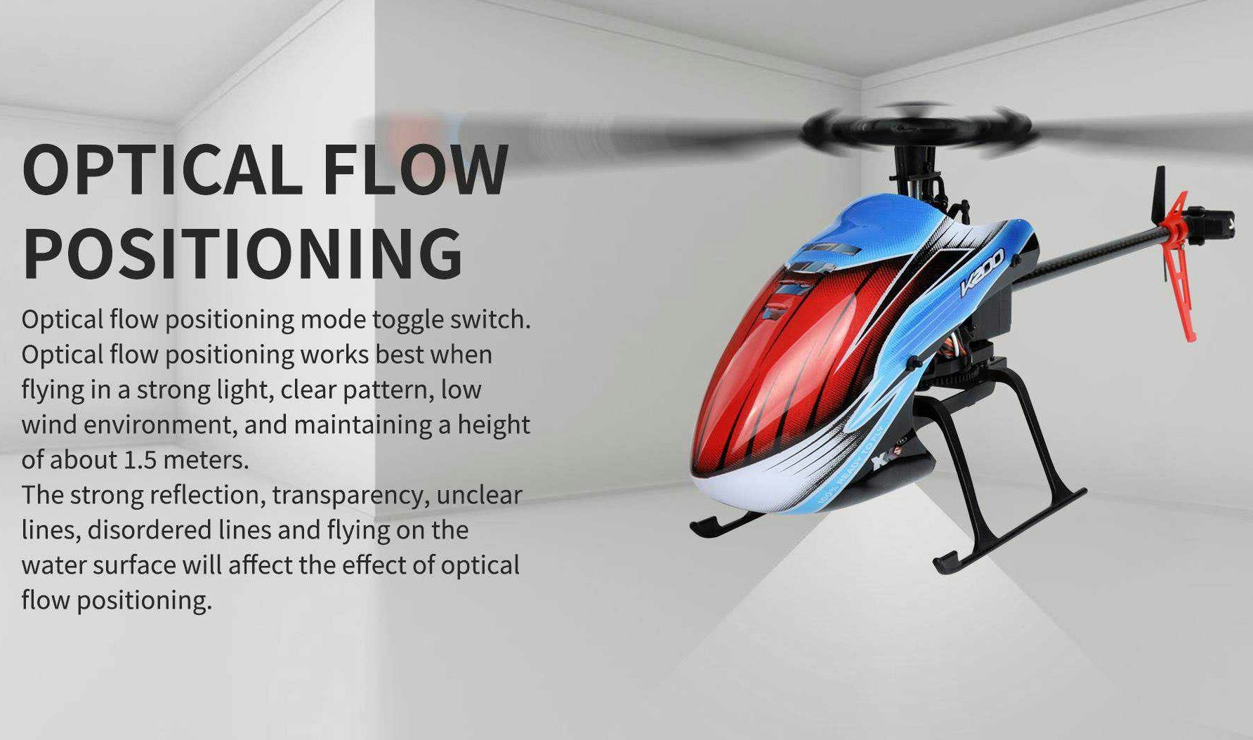 Force K200 2,4 Ghz 4 ch RTF 3D Gyro Helikopter