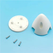 3-blad spinner 74 mm plast