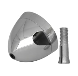 2 blads aluminium spinner 50 mm elmotor