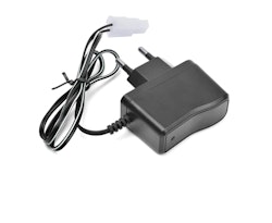 7,2 volt 250 mA lader for NiCad og NiMh batteri