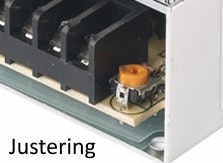POWER SUPPLY 33 Amp 12 volt DC justerbar