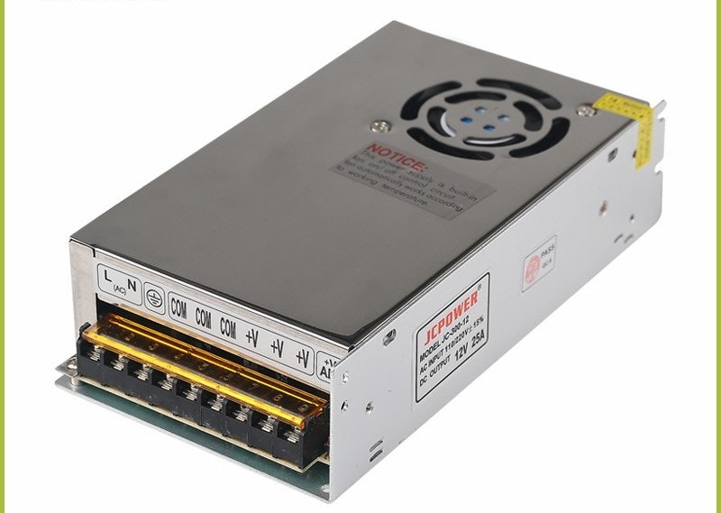 POWER SUPPLY 33 Amp 12 volt DC justerbar