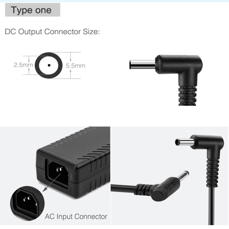 220 Volt AC 12 volt DC 70 watt power strømforsyning
