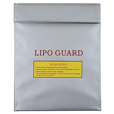 Brannsikker ladepose for LIPo batterier