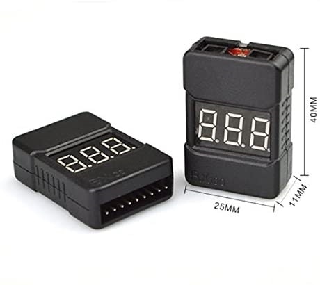 1-8S Lipo Battery Voltage Tester/ Low Voltage Alarm/ Battery Checker