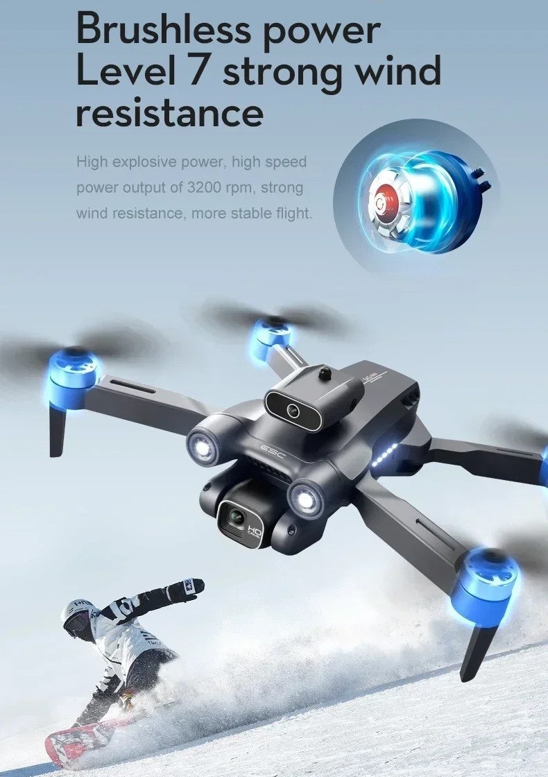 S1S 8K HD Dual Camera OA BL Drone RTF