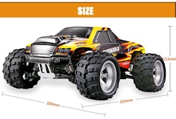 Storm A979-A Cross Country 1/18 4WD Yellow - RTR