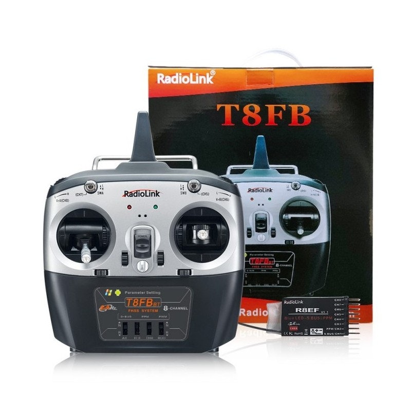 Radiolink T8FB Blue Tooth 8 ch 2,4 gHz radio system