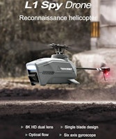 8K dual camera 2,4 Ghz spy helicopter RTF