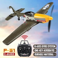 P51 Mustang 2.4 Ghz 4 ch 6 Axis gyro RTF