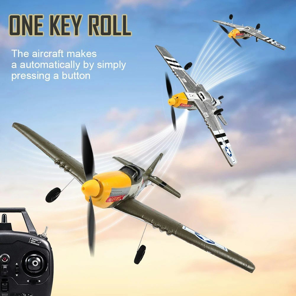 P51 Mustang 2.4 Ghz 4 ch 6 Axis gyro RTF