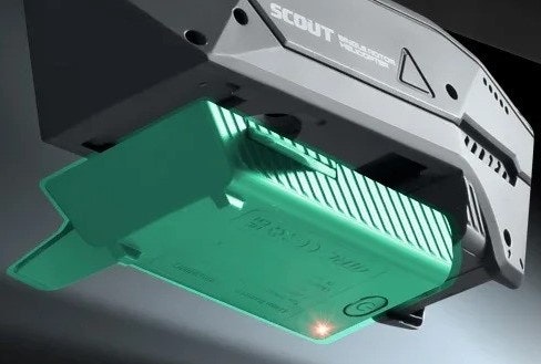 3,7V 1S batteri for 8K Scout helikopter