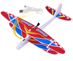 Ladbar motorisert dobbeldekker modellfly