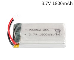 1S 3.7V 1800mAh Lipo Batteri