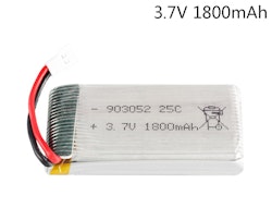 1S 3.7V 1800mAh Lipo Batteri