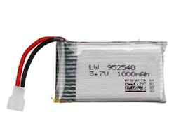 1S 3.7V 1000mAh Lipo Batteri