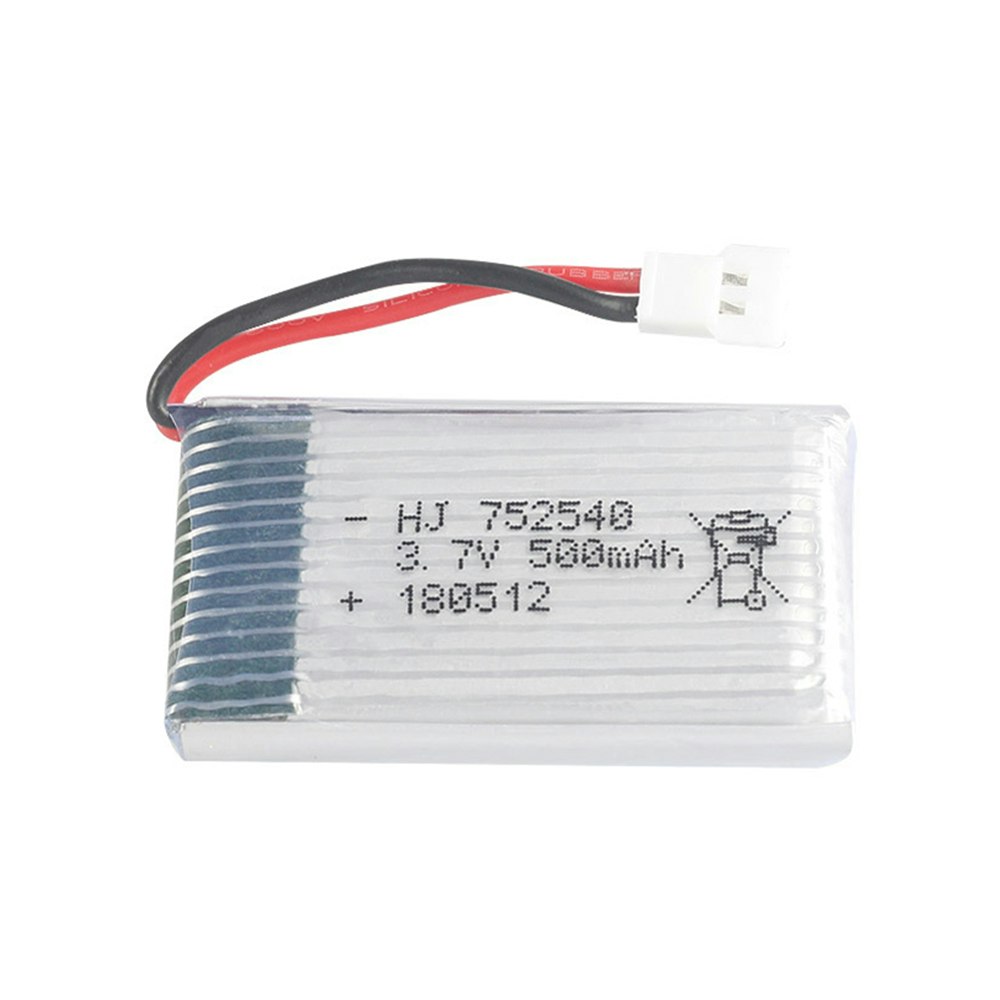 1S 3.7V 500mAh Lipo Batteri