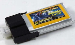 HiSKY Battery LiPo 1S 3.7V 300mah 35C