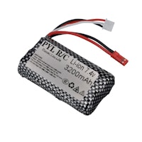 2S 7,4 volt 3200 mAh LiIon batteri