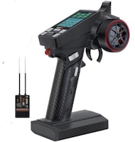 CT-8A 2.4G 6CH FHSS pistolstyring for bil, båt,tanks