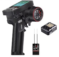 CT-8B 2.4G 10 CH FHSS gyro metall pistolstyring for bil, båt,tanks