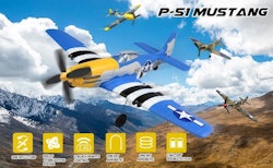 P51 Mustang 2.4 Ghz 4 ch 6 Axis gyro RTF