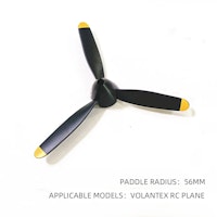 Scalalik treblads propeller for Mustang, Spitfire, P-40B osv