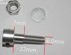 Propell adapter for 3 mm motoraksling