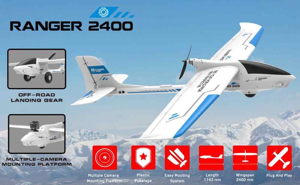 Ranger 2400 FPV Airplane med 8-kanals radio med gyro RTF