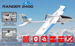 Ranger 2400 FPV Airplane med 8-kanals radio med gyro RTF