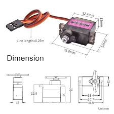 MG90S micro metallgear servo